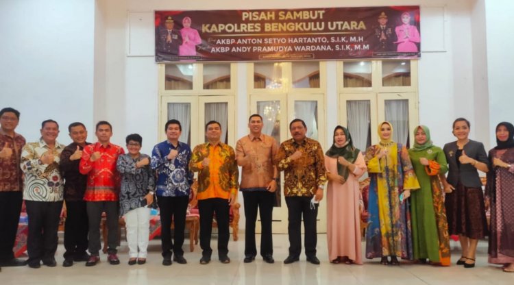 Pisah Sambut Kapolres Bengkulu Utara oleh Bupati BU